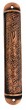 Copper Mezuzah with Priestly Blessing in Hebrew and Letter Shin