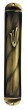 Bronze Mezuzah with Hebrew Letter Shin and Contemporary Molding Pattern