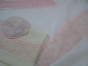 Women’s Tallit with Baby Pink Floral Band by Galilee Silks