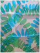 Silk Scarf with Fern Pattern by Galilee Silks