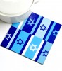 Large Israeli Flag Trivet in Blue by Barbara Shaw