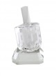 Crystal Dreidel with Hebrew Text and Matching Base