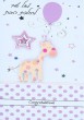 Birth of a Girl Giraffe Greeting Card