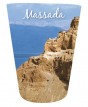 Shot Glass with Masada Depiction