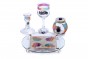 Havdalah Set with Pomegranate Design in Rainbow Colors