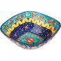 Colorful Recycled Paper Pomegranate Bowl by Yair Emanuel – Small