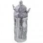Silver Plated with Polyresin Torah Crown with Jerusalem