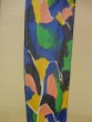 Silk Scarf with Colorful Patches by Galilee Silks
