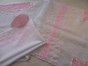 Women’s Tallit with Pink Stripes by Galilee Silks