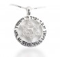Star of David Pendant with Priestly Blessing & Hebrew Letter 'Hay'