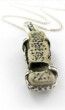 Jerusalem Stone Pendant with Priestly Blessing  