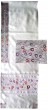 Women’s Tallit Set in White Organza with Pomegranate Embroidery