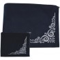 Tallit and Tefillin Bag Set with Ornate Design in Velvet