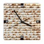 Illustrated Matzah Wooden Clock By Ofek Wertman