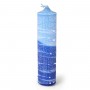 Extra Large Havdalah Pillar Candle - Blue