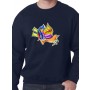 Shalom Dove Sweatshirt - Stained Glass Design (Variety of Colors to Choose From)
